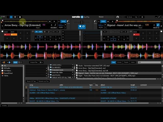 How to scratch in serato dj pro using keyboard and Hotcue your tracks easily for best  transition.