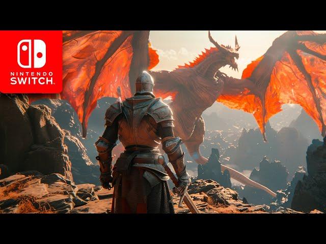 TOP 10 BEST OPEN WORLD Games on Nintendo Switch To Get Lost In