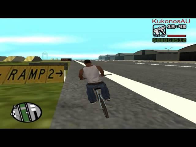 Как прокачать навык велоезды в "GTA: San Andreas" максимально быстро