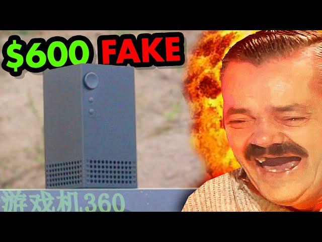 I bought $600 of FAKE Xbox from China