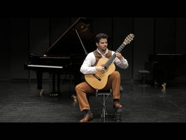 Guitar Masters 2016 - Christian Rosa Rodriguez /// CLASSICAL GUITAR / ROUND I