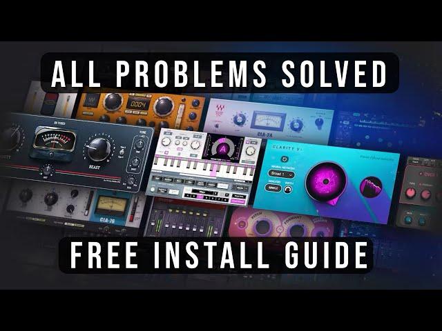 Free waves plugins install problem solved (waves Central)