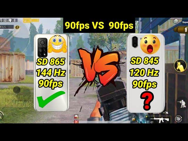 Mi 10t vs Sharp aquos r2 | sharp aquos r2 90fps test|90fps vs 90fps| sharp aquos r2 90fps test