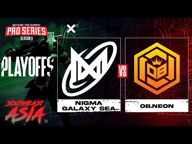 NGX.SEA vs OB.Neon Game 1 - BTS Pro Series 9 SEA: Losers' Round 2 w/ MLP & johnxfire