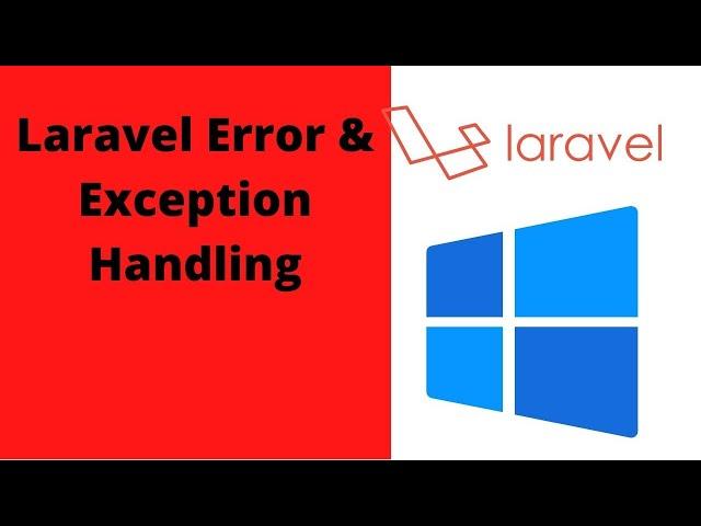 Lesson#12 | Laravel Error Handling | Catch Exception | Laravel Tutorial