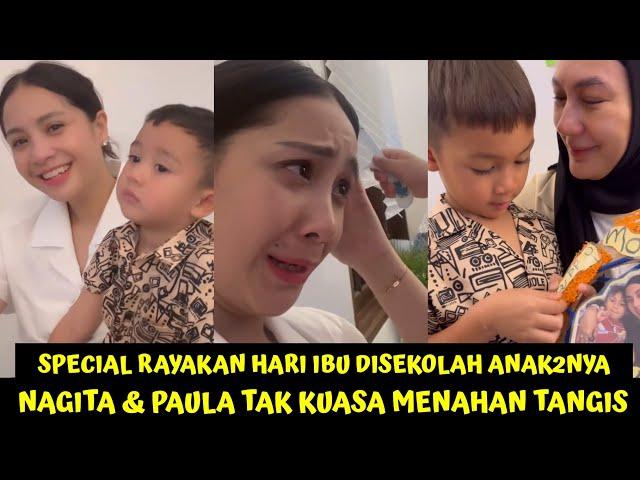 NAGITA & PAULA TAK KUASA MENAHAN TANGIS, SPECIAL  RAYAKAN HARI IBU DI SEKOLAH RAYYANZA KIANO & KENZO