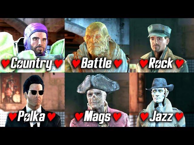 Fallout 4 - Companions Musical Tastes