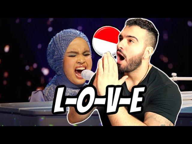  Putri Ariani - L-O-V-E (British REACTION To Indonesian Music)