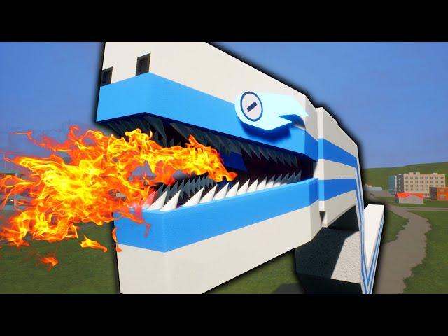 GIANT SPYCAKES SNAKE SURVIVAL! | Funny Brick Rigs Gameplay