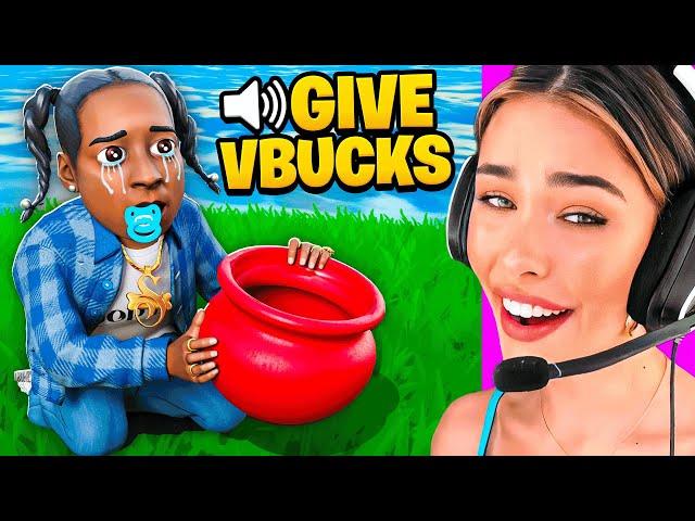 I Paid 9 Year Old to SCAM a Girl in Fortnite!