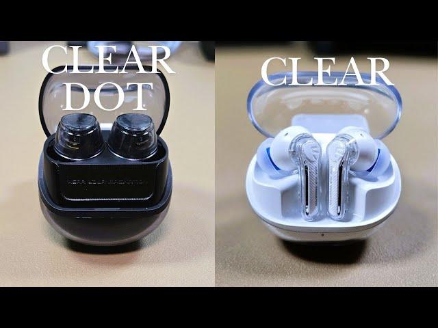 Sound Challenge | Soundpeats Clear Dot Earbuds vs. Soundpeats Clear Earbuds