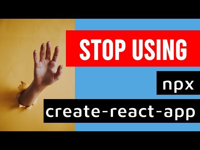 Create a React App Without Using npx create react app command