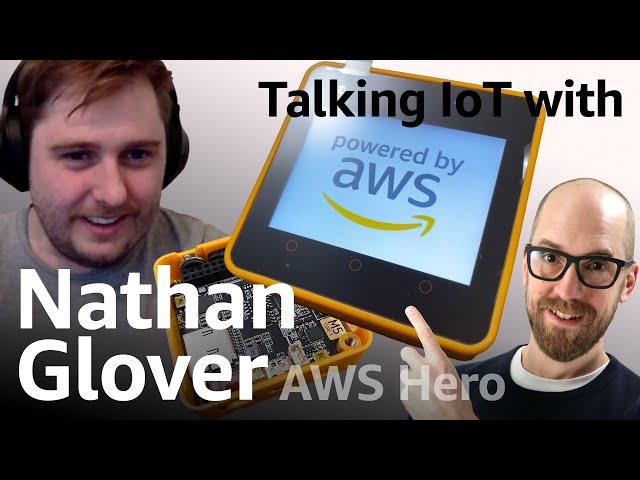 Talking AWS IoT with Nathan Glover - Accidental AWS M5 Stack unboxing...