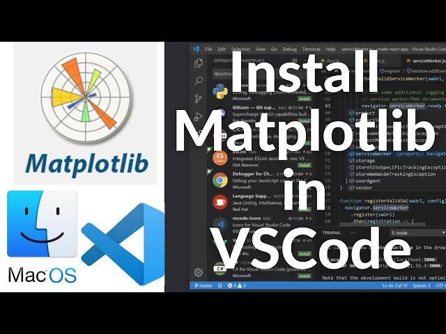 How To Install Matplotlib in Visual Studio Code On Mac