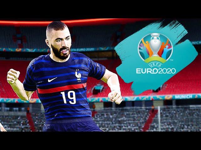 BENZEMA vs ALLEMAGNE | EURO 2020 | PES 2021 PS5 MOD | Match 01