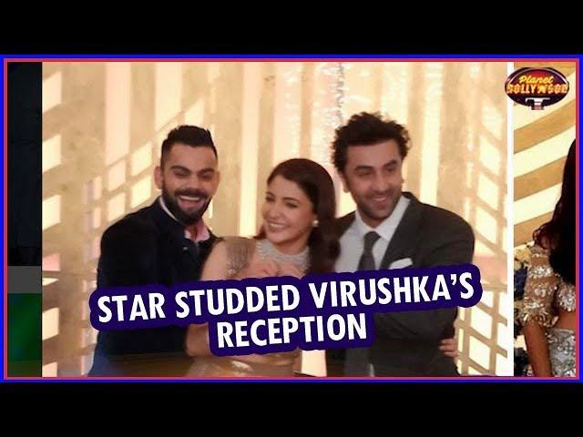 Ranbir, Kangana, Aishwarya, Priyanka & Other B-town Stars Attend Virushka’s Reception