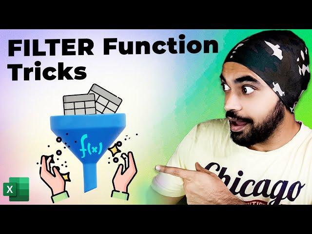 Use Excel's FILTER Function Like Never Before