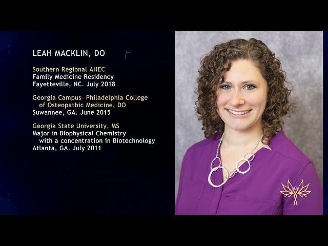 Family Practice Center: Meet Dr. Leah Macklin