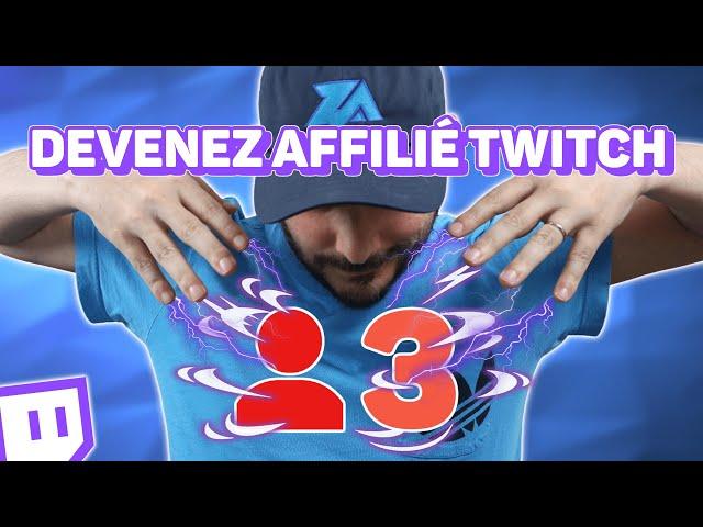 Devenir Affilié Twitch Plus Facilement