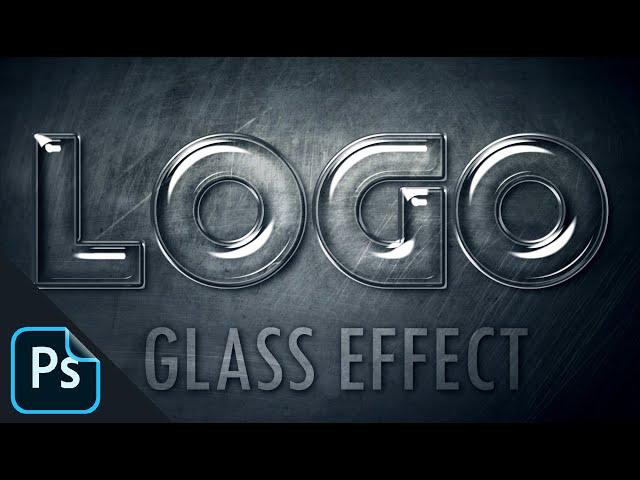 Glass Text/Logo Effect | Photoshop Tutorial + PSD File