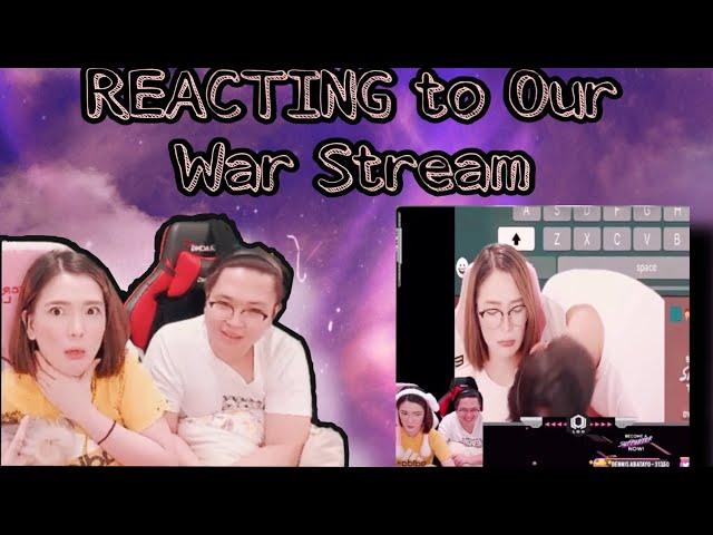 REACTING to our WARSTREAM videos! | Si Pein Lang Masaya!| Pein & Lou