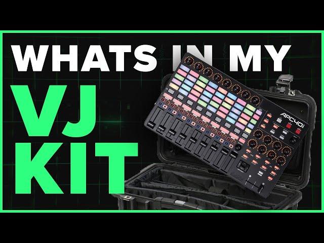 Whats In My VJ KIT | How to VJ a Festival | Tutorial