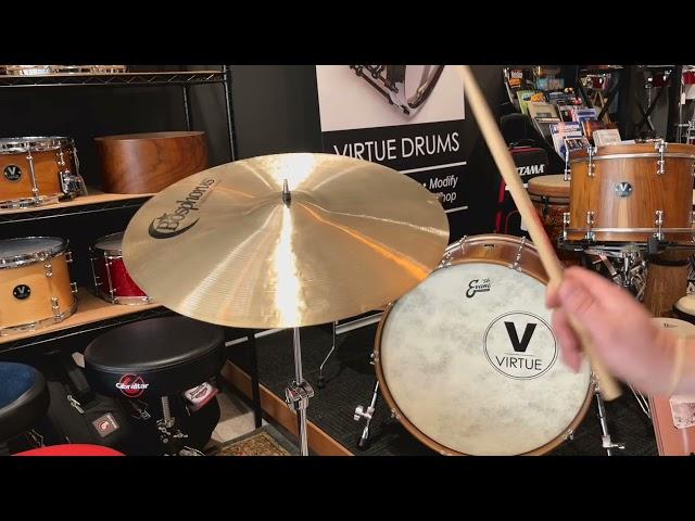 Bosphorus 19” Traditional Thin Crash (1410g) Cymbal Demo @ VIRTUE Drums