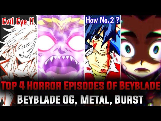 Top 4 Horror Episodes Of Beyblade All Series | Beyblade Og | Beyblade Metal | Beyblade Burst | AFS