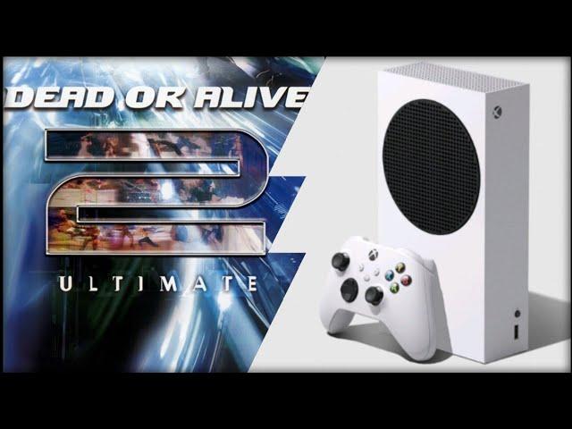 Xbox Series S | Dead or Alive 2 Ultimate | Backwards Compatible test