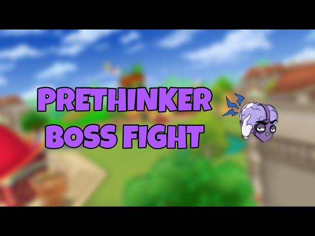 BIG BRAIN COG!! | Corporate Clash 1.3 - Prethinker Boss Fight REACTION