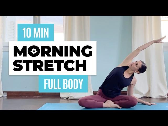 10 MINUTE DAILY MORNING STRETCH | Slow Yoga Full Body Stretch (All Levels | No Props)