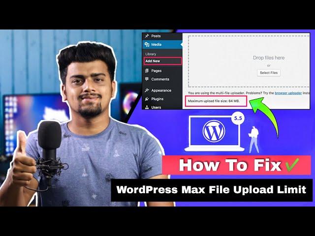 How to Increase Maximum Upload File Size in WordPress | Increase Memory limit | Easiest Method 2021