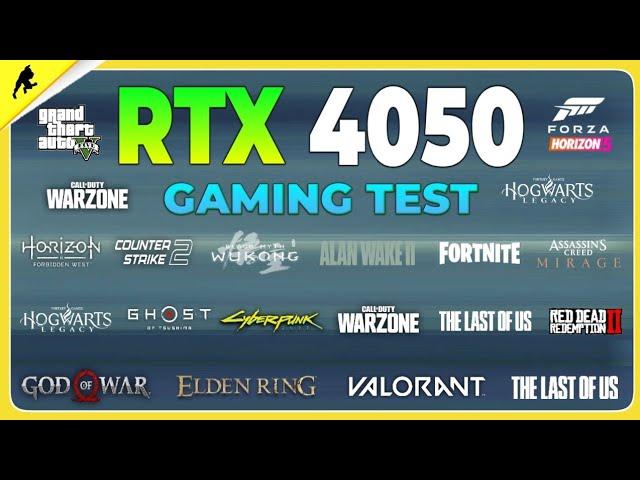 RTX 4050 Laptop Test in 20 Games in Late 2024