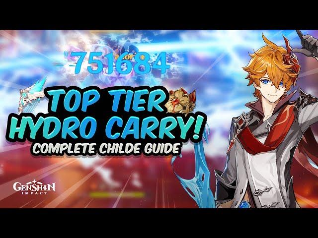 ADVANCED CHILDE GUIDE (HUGE CRITS) - Best Tartaglia Build & Showcase | Genshin Impact