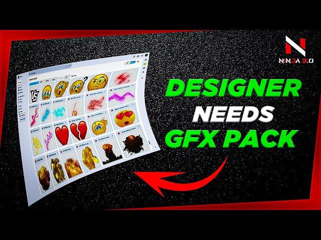 Special GFX PACK – Ultimate Designer’s GFX PACK | 6000+ ASSETS -Mobile/PC