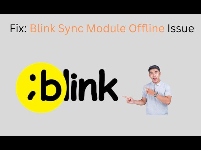 How To Fix Blink Sync Module Offline Issue