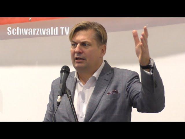  Maximilian Krah (AfD) Mitglied des EU-Parlaments in Rheinfelden-Herten unzensiert [26.11.2024]