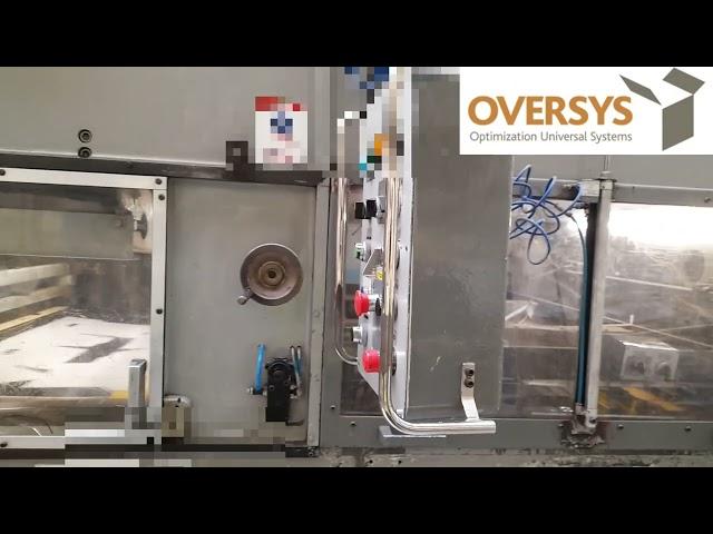 VIDEO OVERSYS U70331124 BOBST SPO 1600 FLAT BED DIE CUTTER WITH SERCO HOLLAND BUNDLE BREAKER