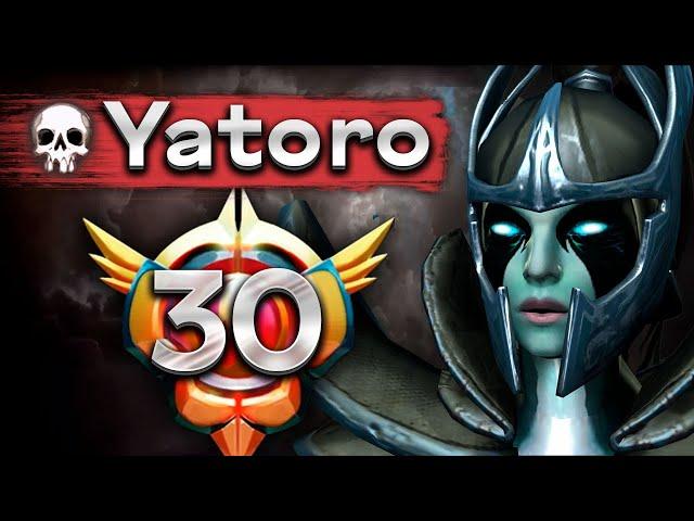 Яторо на Фантомке камбекает после неудачных смертей - Yatoro Phantom Assassin 7.37 DOTA 2