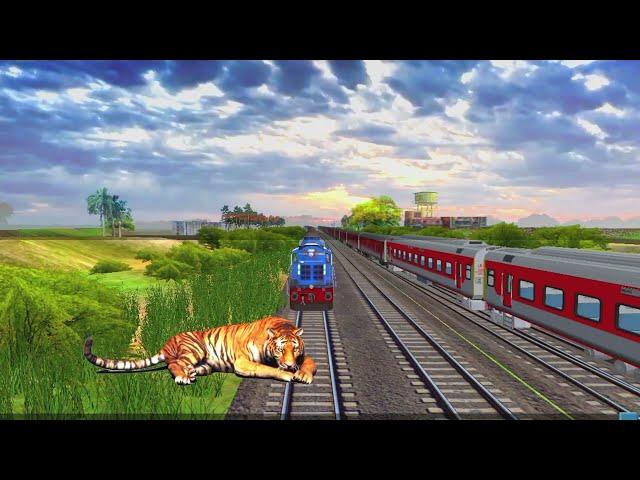 Train game video | Stops the train | BeamNG.Drive | maxcode gaming | beamng eagle