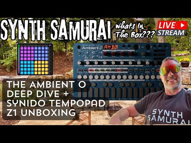 Sonicware Liven Ambient 0 Deep Dive + Unboxing The Synido TempoPad Z1 P16 | That Synth Show Live