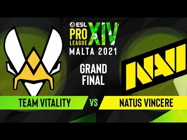 CS:GO - Team Vitality vs. Natus Vincere [Nuke] Map 3 - ESL Pro League Season 14 - Grand Final