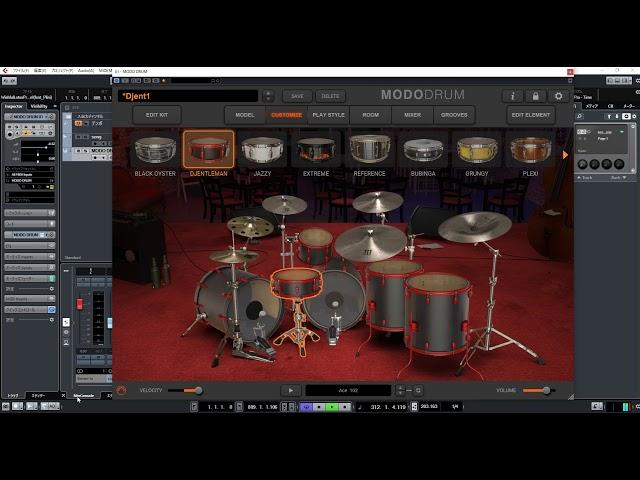 MODO DRUM test in  "RUN!" written by jakub zytecki