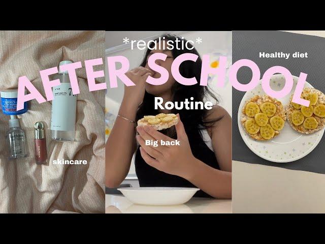 AFTER SCHOOL NIGHT/ EVENING ROUTINE ‍️️ : Books, Skincare, Snacks