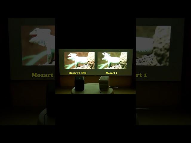 Mozart 1 VS Mozart 1 Pro              #wanbo #projector #tech #2024#mozart1pro #2023 #mozart1 #enjoy