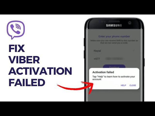 How To Fix Viber Activation Failed 2024 (EASY)