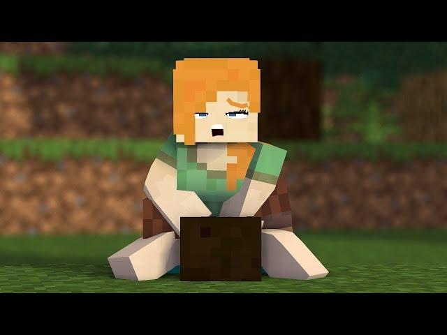 Steve Caught Alex?!.. Steve Bites Alex, Steve I'm Stuck | Minecraft Mix Animation #5