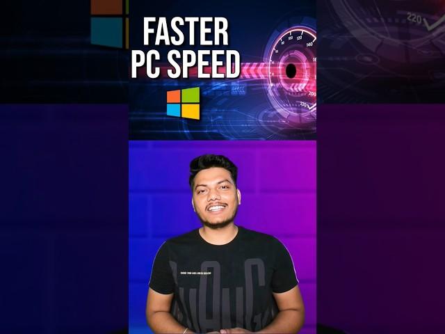 Make your Windows Laptop PC Faster  #shorts #techshorts