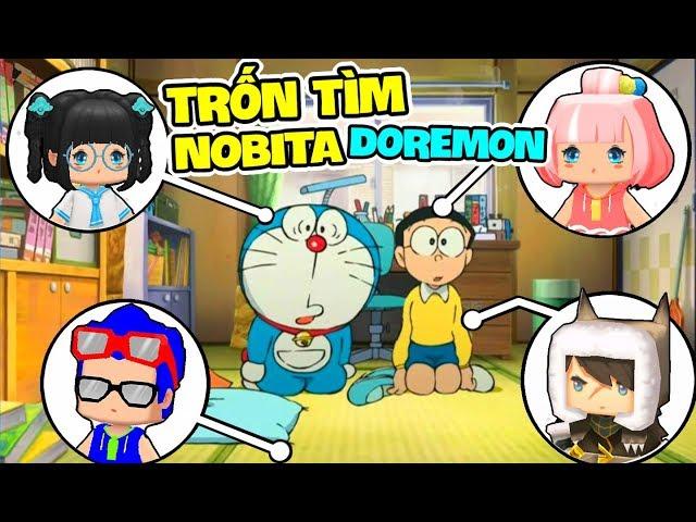  THỬ THÁCH 24H HERO TEAM TRỐN TÌM NHÀ NOBITA VÀ DOREMON | HERO TEAM TRỐN TÌM |