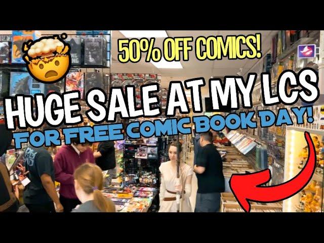HUGE SALE AT MY LCS for Free Comic Book Day!